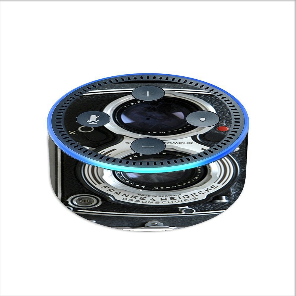 Skin Decal Vinyl Wrap for Amazon Echo Dot 2 Stickers Skins Cover (2nd Generation) / Camera- Rolleicord