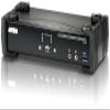 ATEN CS1922 2-Port USB 3.0 4K DisplayPort KVMP Switch (Cables Included) MST DP++ HDMI DVI via DP to HDMI/DVI, DP++ Adapter view 1