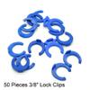 Newzoll RO Water Tube Quick Connect Lock Clips, 3/8", 50 PCS view 2