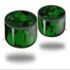 Skin Wrap Decal Set 2 Pack for Amazon Echo Dot 2 - St Patricks Clover Confetti (2nd Generation ONLY - Echo NOT Included) view 1