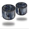 Skin Wrap Decal Set 2 Pack for Amazon Echo Dot 2 - HEX Mesh Camo 01 Blue (2nd Generation ONLY - Echo NOT Included) view 1