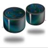 Skin Wrap Decal Set 2 Pack for Amazon Echo Dot 2 - Ping (2nd Generation ONLY - Echo NOT Included) view 1