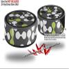 Skin Wrap Decal Set 2 Pack for Amazon Echo Dot 2 - Locknodes 04 Sage Green (2nd Generation ONLY - Echo NOT Included) view 2