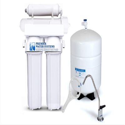 4 Stage: Complete Home Reverse Osmosis Drinking Water Filtration System 150 GPD