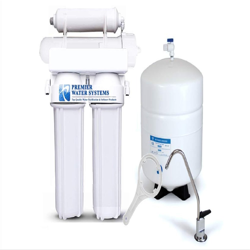 4 Stage: Complete Home Reverse Osmosis Drinking Water Filtration System 150 GPD