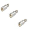 3 x Telephone Cord Detangler - 360 Degree Rotating Clear Phone Cord Detangler by Master Cables - Eliminate Twists and Tangles - Crystal Clear Design - Premium Quality Telecommunication Accessory view 1