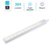 Enbrighten 16 Inch Plug In Under Cabinet Light, 384 Lumens Warm White 3000K view 4