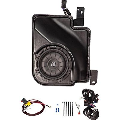 KICKER SSICRE07 07-UP Chevy Silverado Ext Cab Powered Sub (Certified Refurbished)