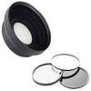 0.44X High Definition Super Wide Angle Lens w/Macro for Sony Cyber-Shot DSC-RX100 II (Includes Lens/Filter Adapters) + Filters view 1