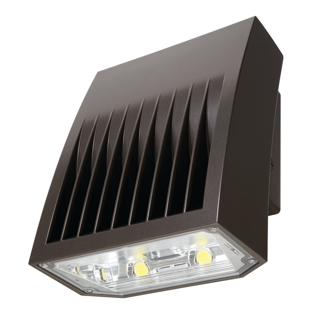 Lumark XTOR4B Crosstour 38W LED Wallpack, 5000K, 120/277V -Bronze