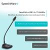 SpeechWare TBK3 3-in-1 TableMike USB Gooseneck Microphone with Exclusive Variable Long-Range Self Adjusting Input view 2