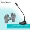 SpeechWare TBK3 3-in-1 TableMike USB Gooseneck Microphone with Exclusive Variable Long-Range Self Adjusting Input view 3