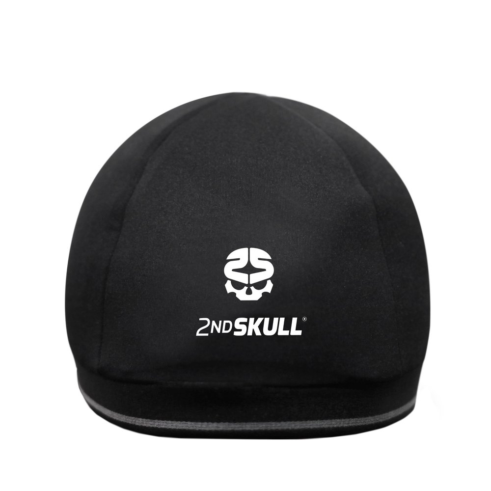 2nd Skull Protective Sports Cap - Impact-Reducing Protective Headgear; Thin, Lightweight Athletic Headwear; Safety Head Protection Designed to Defend Against Odor and Stains (Teen/Adult, Black)
