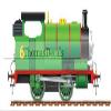 6 Inch Percy No. Number 6 The Small Engine Green Thomas The Tank and Friends Removable Wall Decal Sticker Art Home Decor 6 1/2 inches Wide by 3 inches Tall view 1