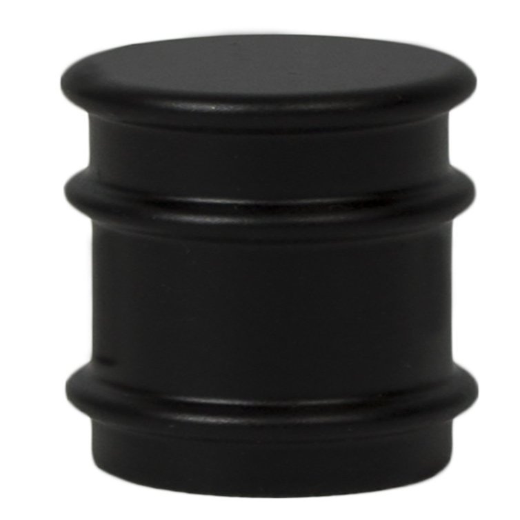 Urbanest Spina Lamp Finial, 1 1/4-inch Tall, Black