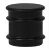 Urbanest Spina Lamp Finial, 1 1/4-inch Tall, Black view 1