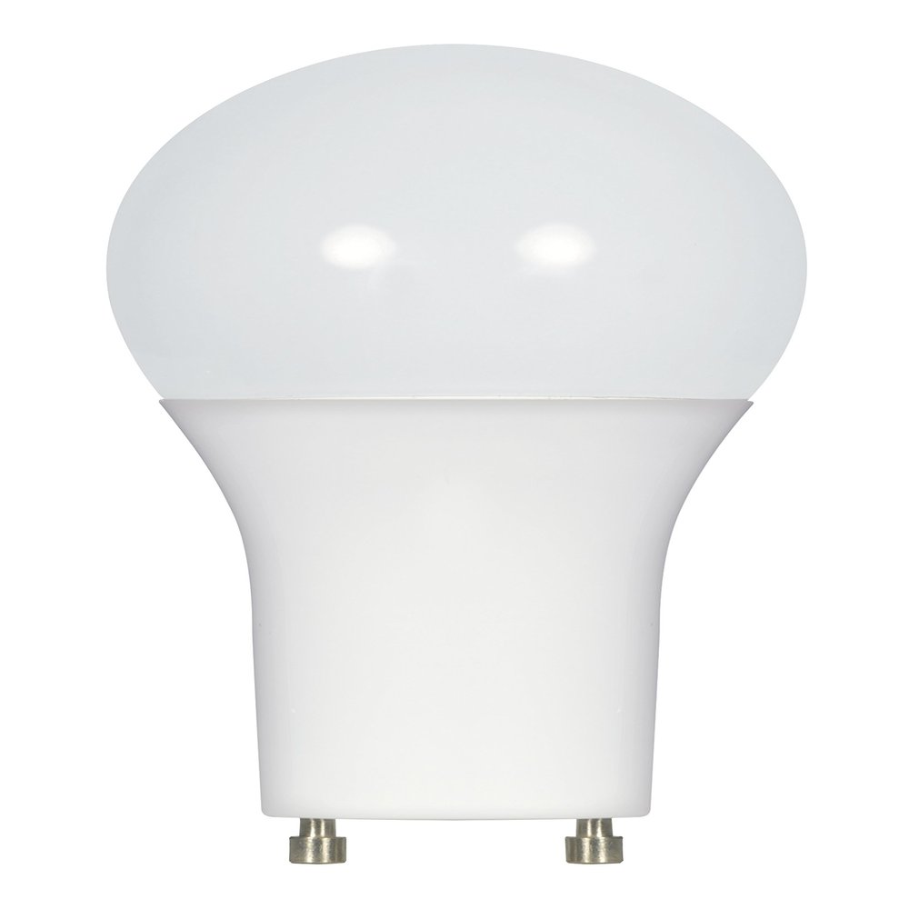 Satco S29804 GU24 Light Bulb in White Finish, 4.38 inches