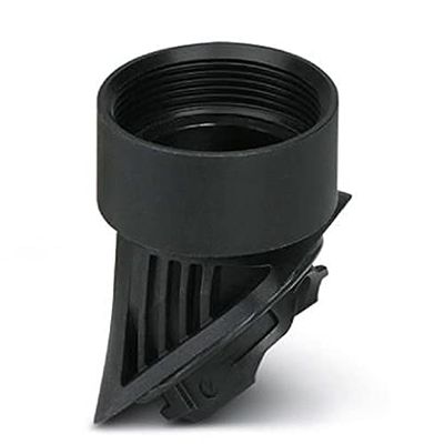 PHOENIX CONTACT HC-B-TA-M40-PLR-BK 1414246, Adapter, Bayonet Lock, Black, for EVO HOUSING Series, M40 Thread, Plastic Material