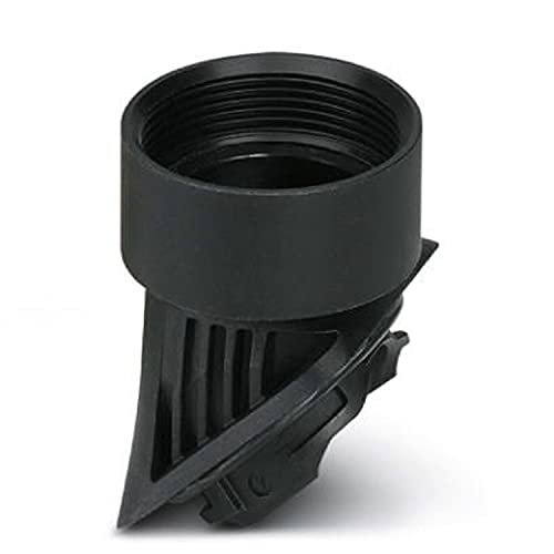 PHOENIX CONTACT HC-B-TA-M40-PLR-BK 1414246, Adapter, Bayonet Lock, Black, for EVO HOUSING Series, M40 Thread, Plastic Material