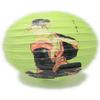 THY COLLECTIBLES Oriental Chinese Japanese Festival Party Celebration Home Decor Lantern Geisha Design 16" (Green) view 1