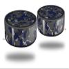 Skin Wrap Decal Set 2 Pack for Amazon Echo Dot 2 - WraptorCamo Old School Camouflage Camo Blue Navy (2nd Generation ONLY - Echo NOT Included) view 1