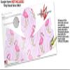 Flamingos on Pink - Decal Style Skin Wrap fits Google Home Original (Google Home NOT Included) view 3