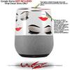 Face Red - Decal Style Skin Wrap fits Google Home Original (Google Home NOT Included) view 2