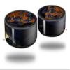 Skin Wrap Decal Set 2 Pack for Amazon Echo Dot 2 - Alien Tech (2nd Generation ONLY - Echo NOT Included) view 1