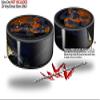 Skin Wrap Decal Set 2 Pack for Amazon Echo Dot 2 - Alien Tech (2nd Generation ONLY - Echo NOT Included) view 2