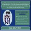 Reverse Osmosis Water Filter System DUAL OUTLET RO/DI | 100 GPD Drinking/Aquarium NTF view 3