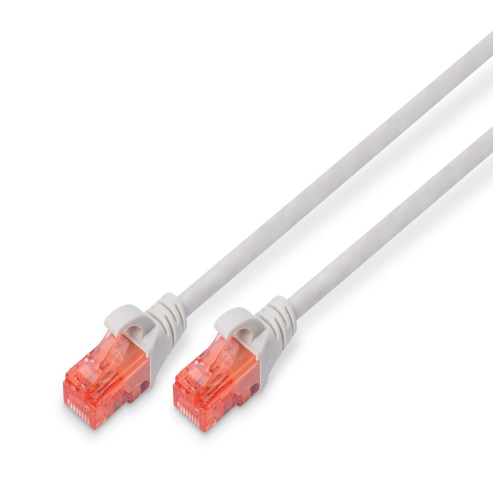 Digitus DK-1617-100 10m Cat6 U/UTP (UTP) Grey Networking Cable