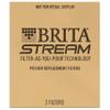 Brita Stream Pitcher Water Filter for Pitchers and Dispensers, BPA-Free, Replaces 1,800 Plastic Water Bottles a Year, Lasts Two Months or 40 Gallons, Includes 2 Filters view 3