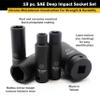 Titan 42319 19-Piece 1/2" Drive SAE Deep Impact Socket Set view 2