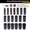 Titan 42319 19-Piece 1/2" Drive SAE Deep Impact Socket Set view 3