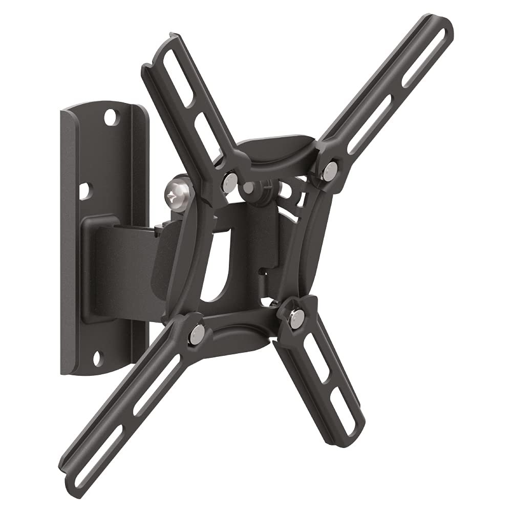 Barkan Flat/Curved Display/Monitor Compatible TV Wall Mount Swivel & Tilt 19-39 Inch / 48-99cm up to 30kg 2200