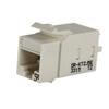 C2G Cat5e Keystone Jack Lacing Cap - Fog White KT2J5E view 1