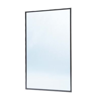 Metro Screenworks Framed Tempered Glass Panel for Porch & Patio Panels, Outdoor Enclosures, (33-1/8" x 34-3/8", Almond) Enclose Your Porch with Tempered Glass Panels - Glass Panel Replacement