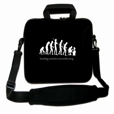 10" Inches Design Laptop Notebook Sleeve Soft Case Bag With Handle and Shoulder Strap