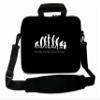 10" Inches Design Laptop Notebook Sleeve Soft Case Bag With Handle and Shoulder Strap view 1