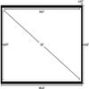 Silver Ticket Products STR Series 6 Piece Home Theater Fixed Frame 4K / 8K Ultra HD, HDTV, HDR & Active 3D Movie Projection Screen, 16:9 Format, 120" Diagonal, High Contrast Material STR-169120-HC view 3