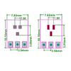 Newzoll 50pcs SOT23 to SIP/SOT23-3 to DIP Switching Board Zener Diode Field Effect Transistor view 3