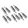 10pcs Car Radio ISO Socket to Din Antenna Aerial Adaptor Plug Connectors view 2