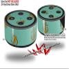 Skin Wrap Decal Set 2 Pack for Amazon Echo Dot 2 - Anchors Away Seafoam Green (2nd Generation ONLY - Echo NOT Included) view 2