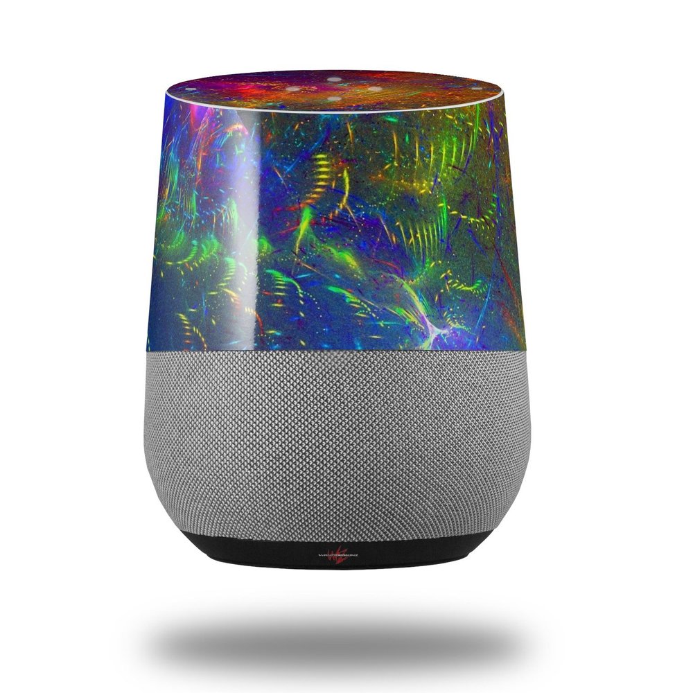 Fireworks - Decal Style Skin Wrap fits Google Home Original (Google Home NOT Included)