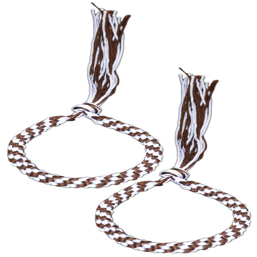 RING TO CAGE Muay Thai Armband (Pa-Prajiad) - 21 Colors (White/Brown)