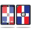 MightySkins Skin Compatible with OtterBox Defender Apple iPad Pro 9.7 Case wrap Cover Sticker Skins Dominican Flag view 1