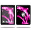 MightySkins Skin Compatible with OtterBox Defender Apple iPad Pro 9.7 Case wrap Cover Sticker Skins Pink Flames view 1