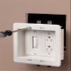 Arlington TVBR21K-1 In-Wall Wiring Kit, Pre-Wired TV Bridge Kit, 1-Gang and 2-Gang, 1-Pack view 3