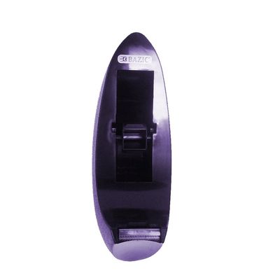 Purple Desktop Tape Dispenser BAZIC Standard Size 1" Core Rolls Desk Office Home