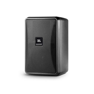 JBL Professional Control 23-1 Ultra-Compact 8-Ohm Indoor/Outdoor Background/Foreground Speaker, Black, Sold as Pair